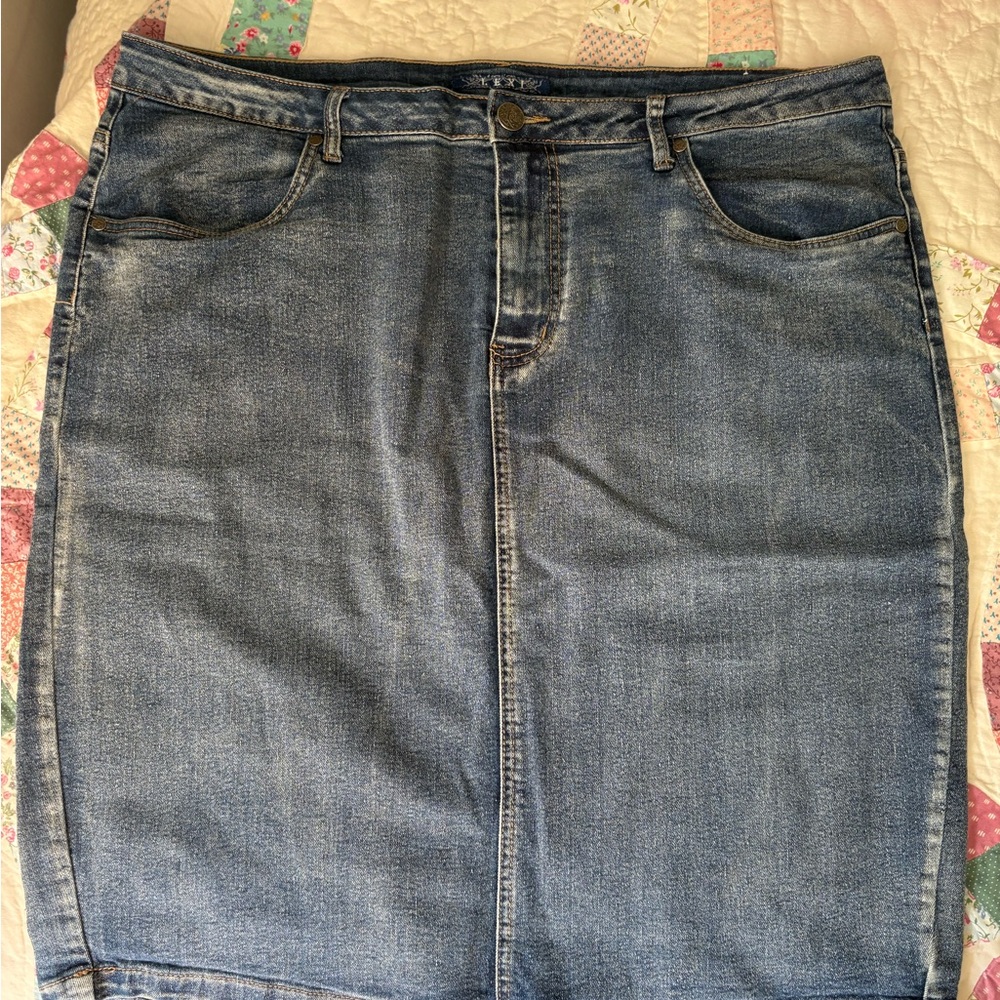 Lexi Jeans Blue Denim Skirt
